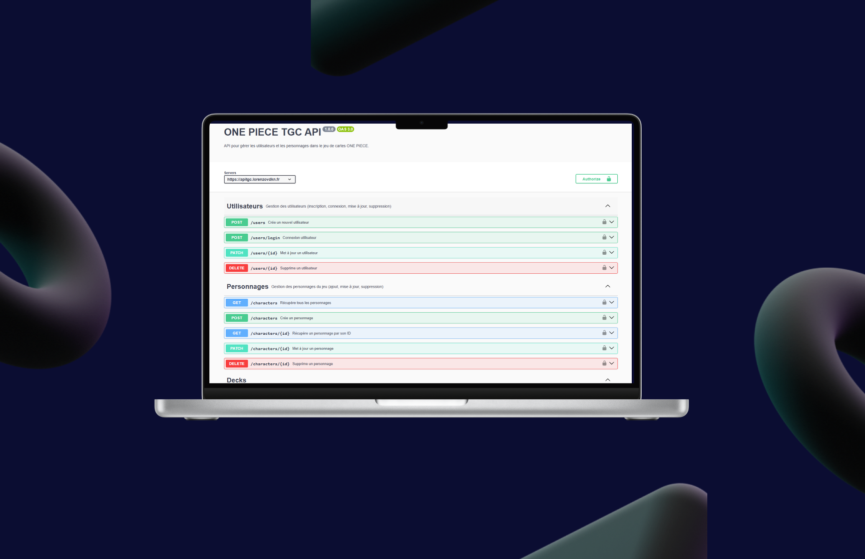 Thumbnail One Piece TCG API